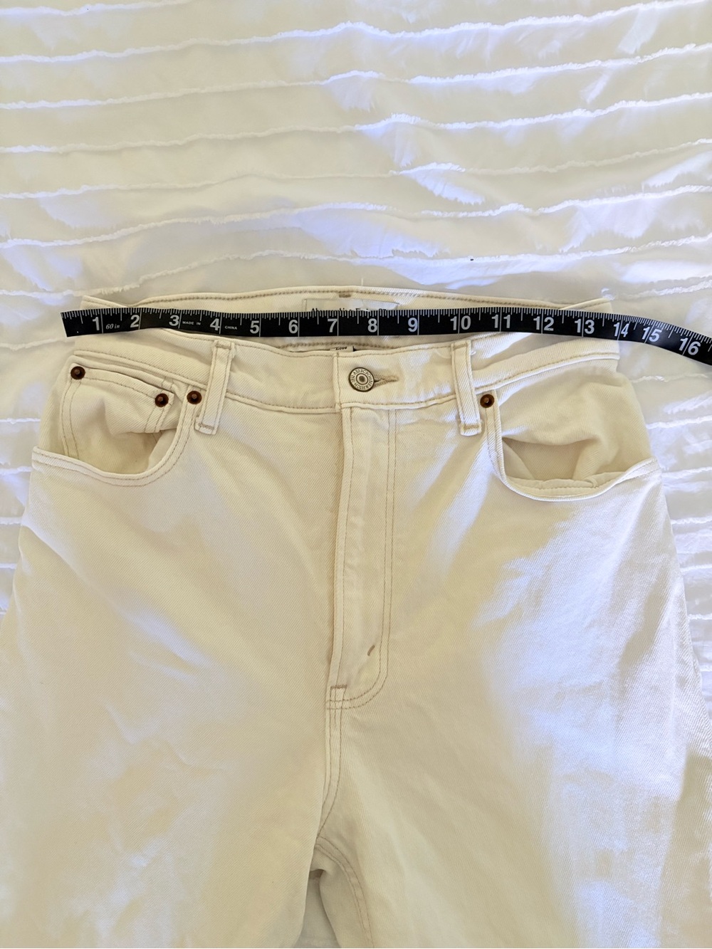 Abercrombie & Fitch 70s Vintage Flare Ultra High-Rise Jeans Size 27 Long - Picture 5 of 10